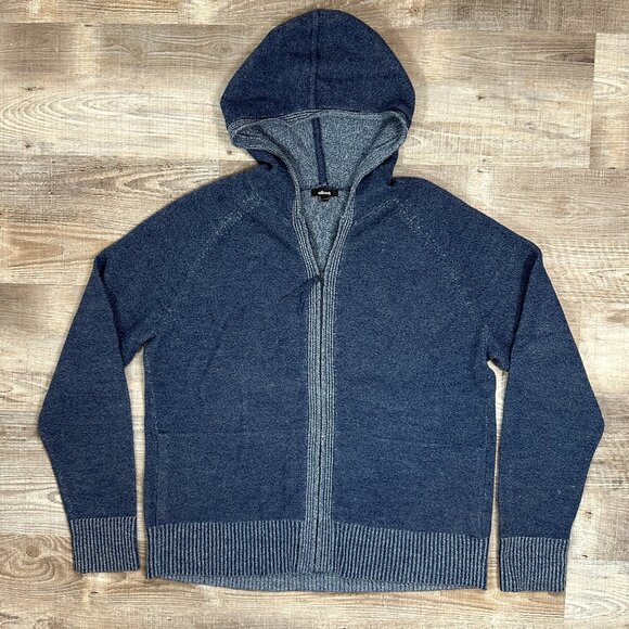 Allbirds 100% Merino Wool Zip Up Hooded Cardigan Sweater Chunky Women's Size XXL - Picture 1 of 13